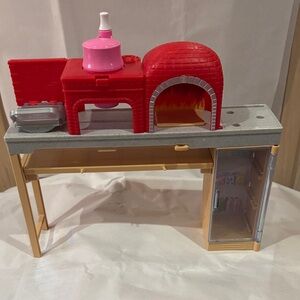 Barbie Dream House Pizza Oven Set